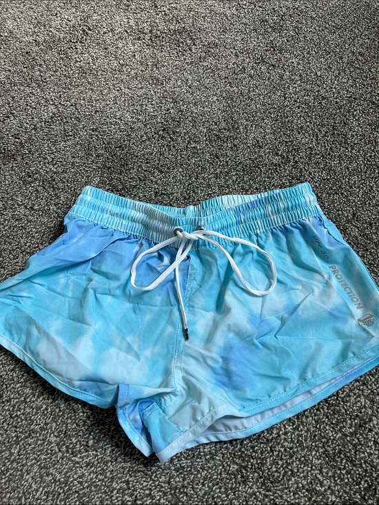 Banana Republic Other - Banana Republic Blue Tie-Dye Swim Trunks with Drawstring